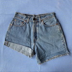 Vintage High Waist Levi’s Cutoffs